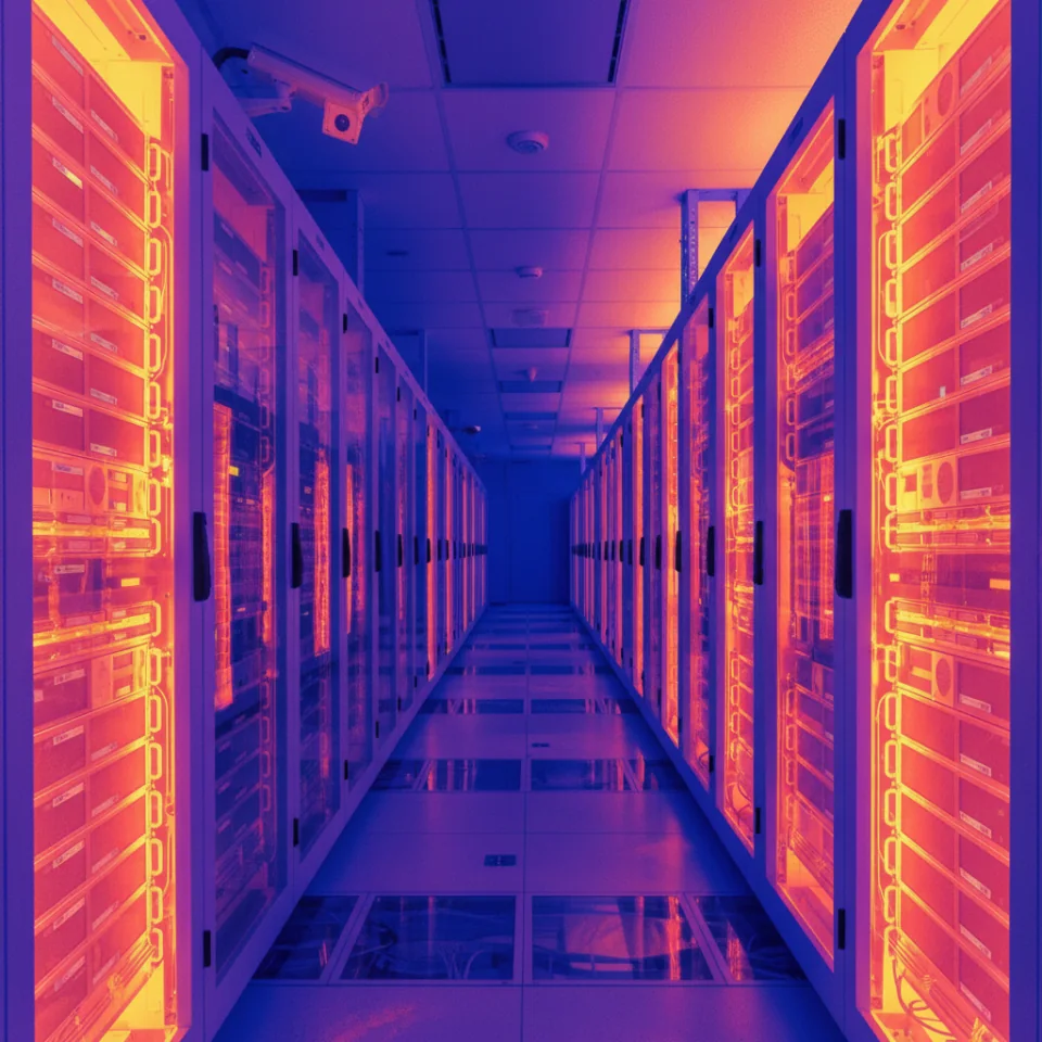 Monitoramento térmico em data center